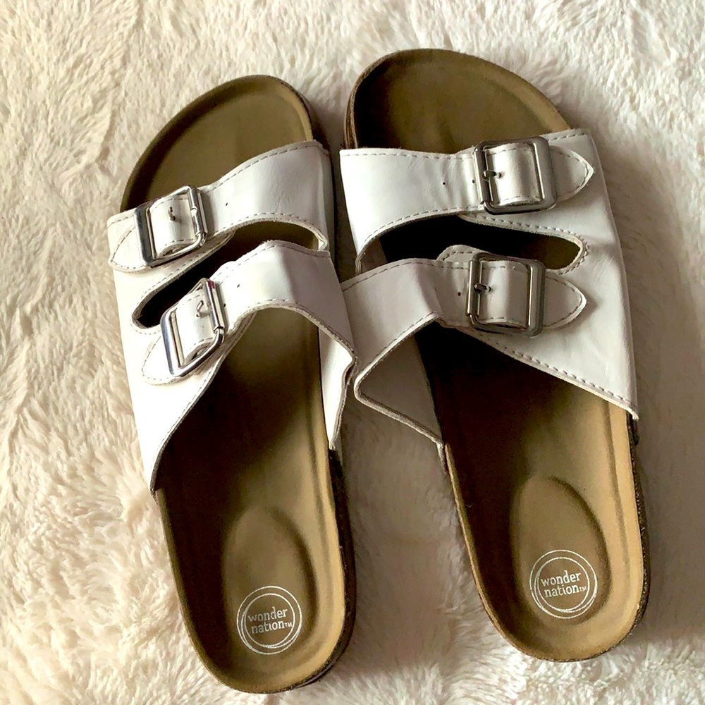 White Birkenstocks